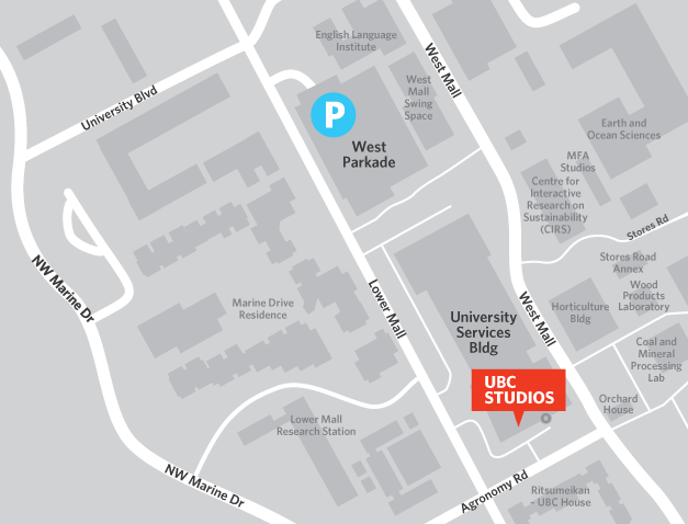 Map of UBC