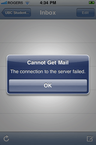 How to Fix Mail Connection To The Server Failed on iPhone 5 | Lets ...