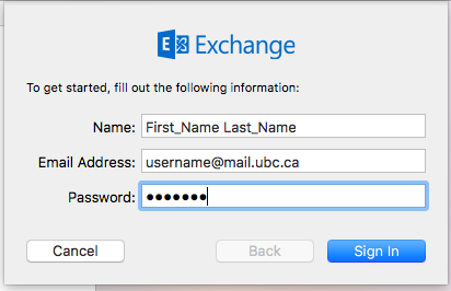 mac mail client for exchange