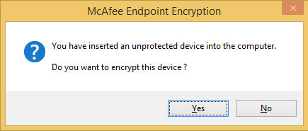 Mcafee Endpoint How To Encrypt Usb Or Mobile Storage Devices Ubc Information Technology