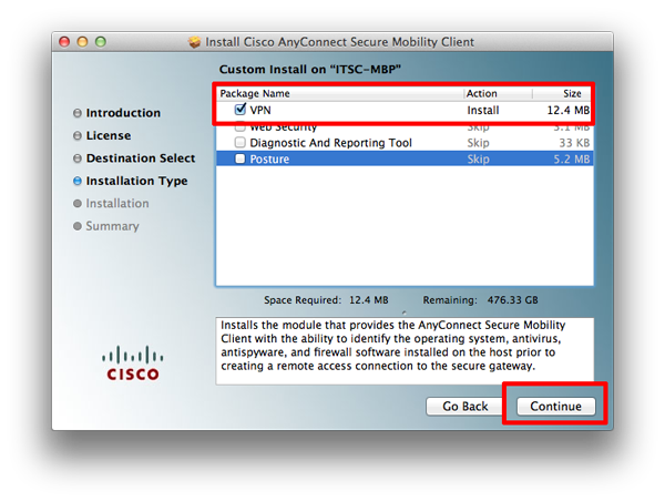 cisco anyconnect export profile